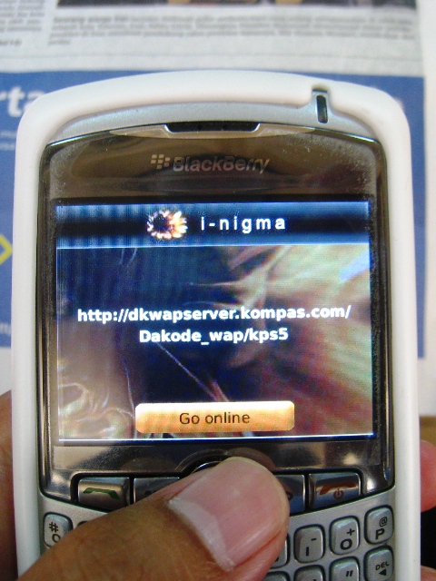 Hasil dekode citra QR Code