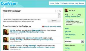 4 Muncul topik keluarga di twitter