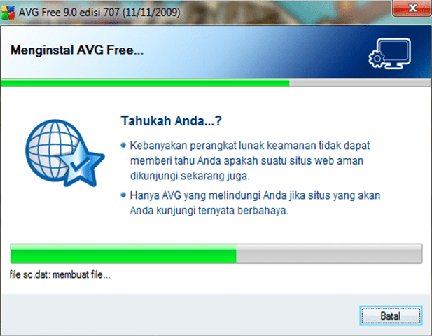 install Install AVG