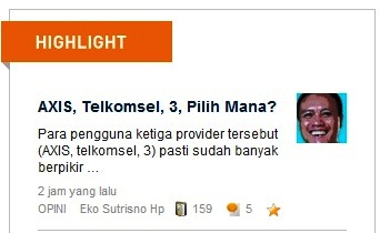 Axis Telkomsel 3 pilih yang mana