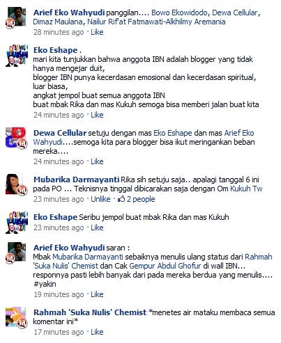 komentar IBN peduli pendidikan