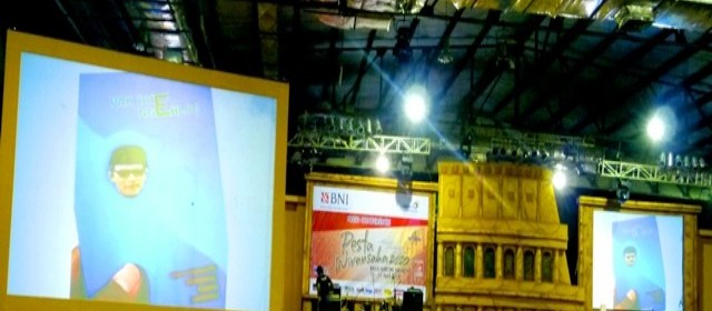 Promo Buku pak Dhe ngeblog di Pesta Wirausaha TDA