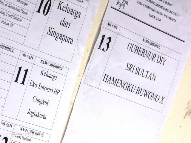 Idul Qurban 2011 Alun Alun Utara Yogyakarta