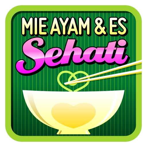 Logo Mie Sehati buatan mbah Tonno