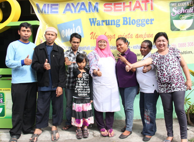 Peserta Pelatihan Mie Sehati dari Papua Peserta Pelatihan Mie Sehati dari Papua