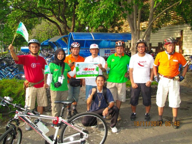 Sepedaan #GowesPagi bersama GreenRace