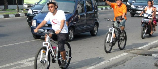 Jempoler buat peserta #GowesPagi