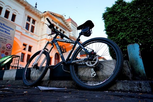 Sepeda bekas yang kubeli dari komunitas sepeda