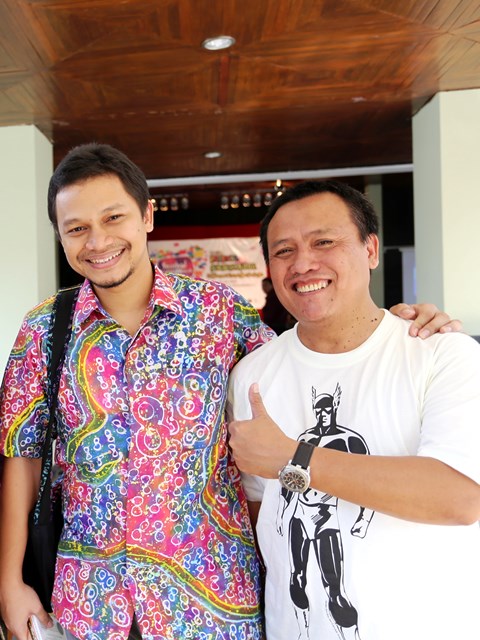 Mas Hanafi Rais yang banyak berbagi pada masyarakat Jogja