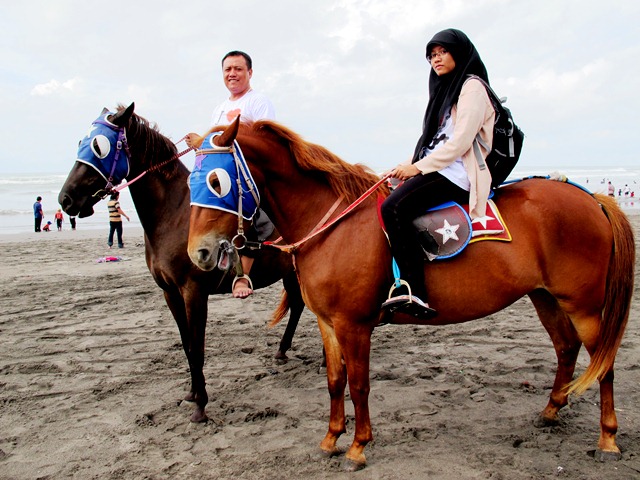 Berani mudik pakai Kuda?