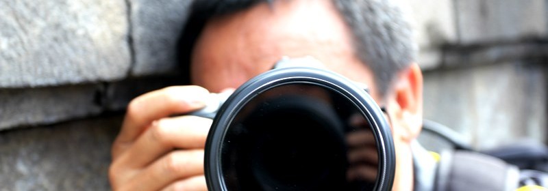 Lilo motret Bapak di Sambisari