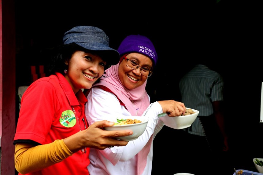 Konsumsi dari Mie Sehati di Solo