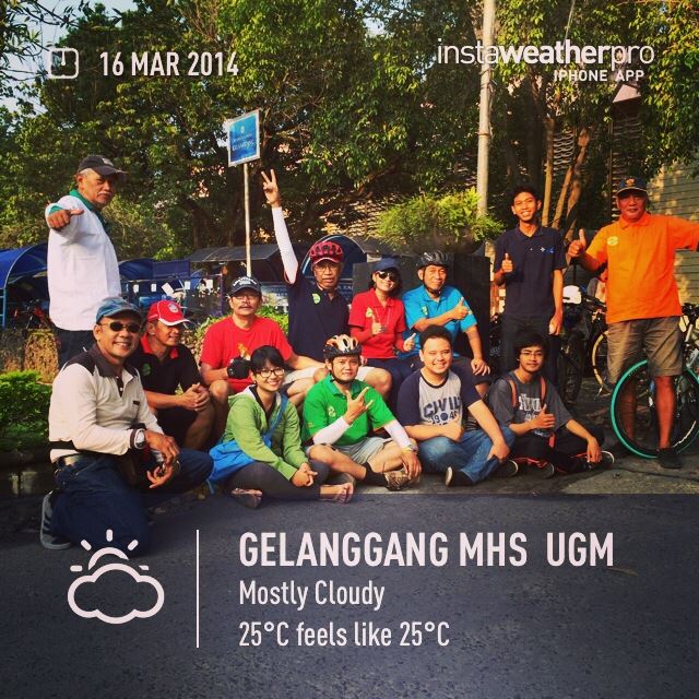 Gowes Gelanggang mahasiswa