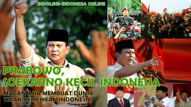 Prabowo Soekarno Kecil Indonesia