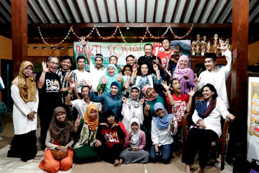 Kampung asli UGM Kopdar Baksos Daarut Taqwa