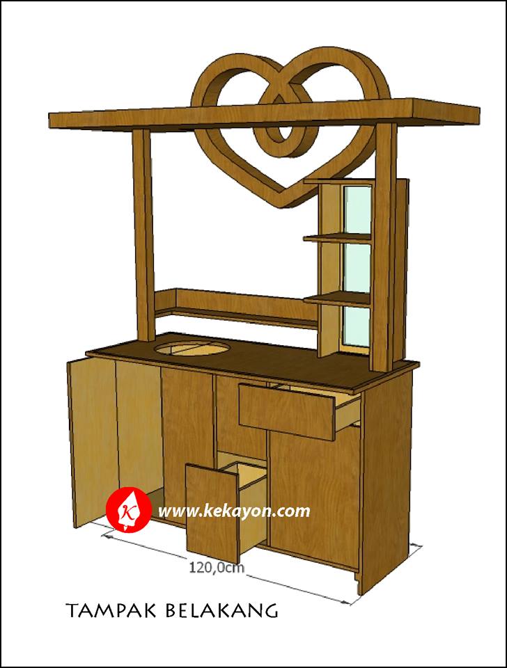 Gerobag Mie Sehati warna baru