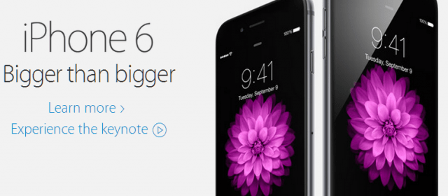 iPhone 6 dari situs Apple Indonesia