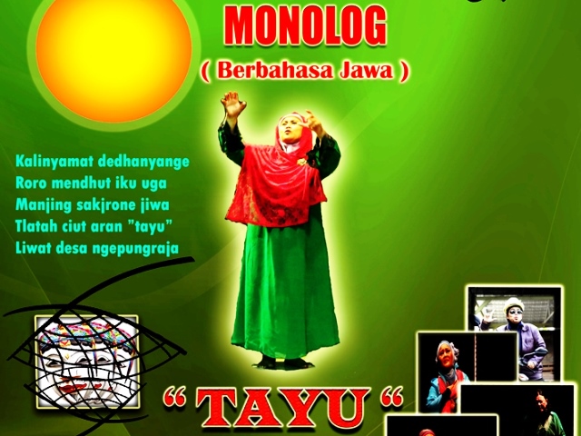 "TAYU" pentas Monolog Jawa dari Yeni Eshape
