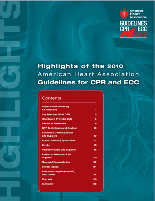 Highlight of AHA 2010