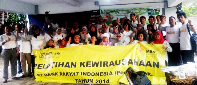 Sebagian peserta pelatihan dari BRI