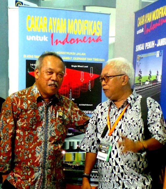 Ketua BluXpit  2014 dan Menteri PU