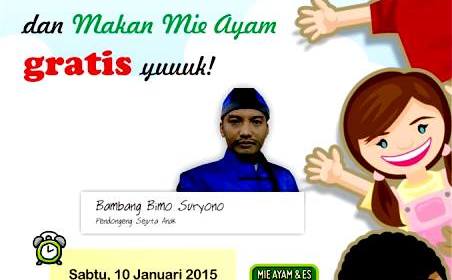 Kak Bimo pendongeng sejuta anak