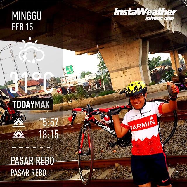 Ketemu jalan buntu nyebrang rel