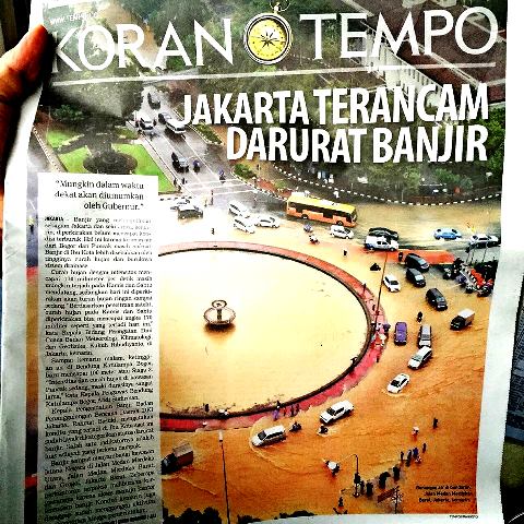 Jakarta terancam darurat banjir