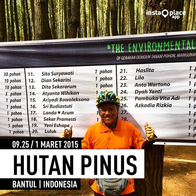 bike forest healthy Hutan Pinus