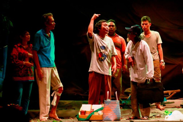 Pentas JURANG di Taman Budaya Jogja