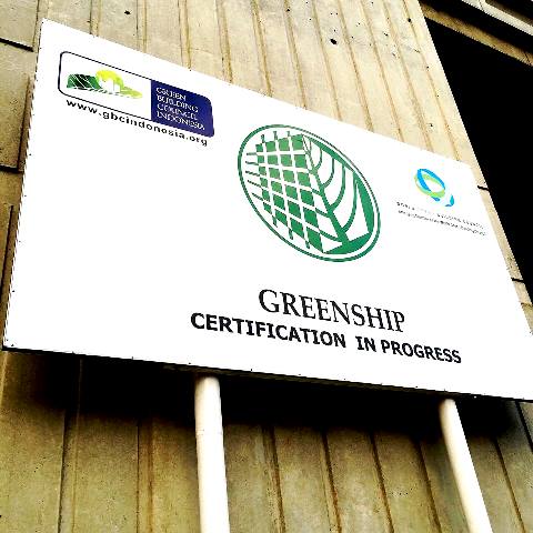 Greenbuilding certification in progress