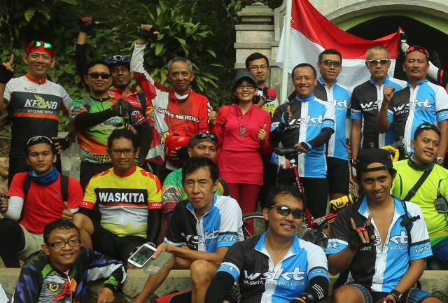 Upacara Gowes Merdeka Goa KIskendo