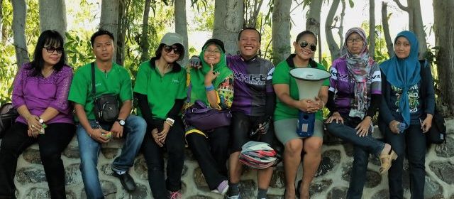 Gowes Lombok selalu penuh keramahan