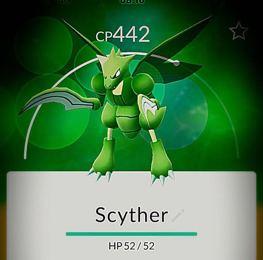 Scyther Pokémon tipe Bug/Flying