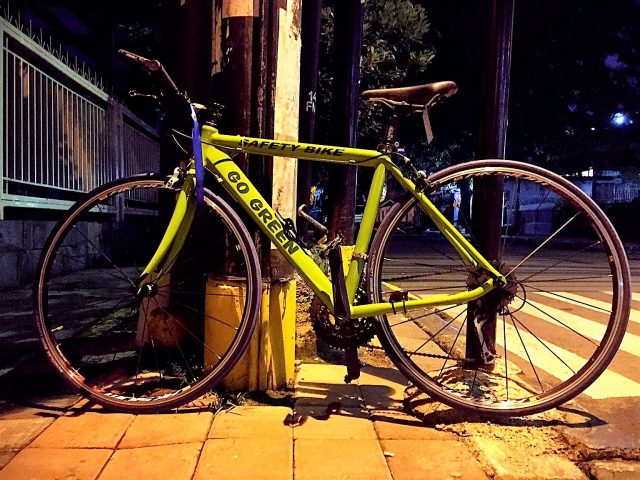 safety-bike RB dengan stanng lurus dan 3 gigi depan