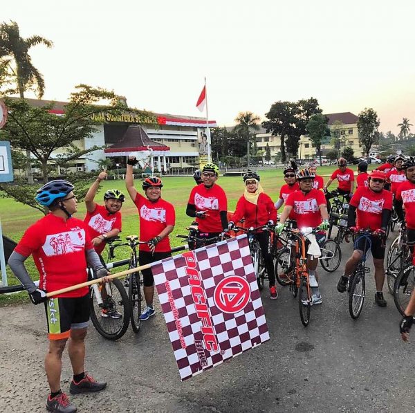 Start Gowes Palembang oleh DirOp 3