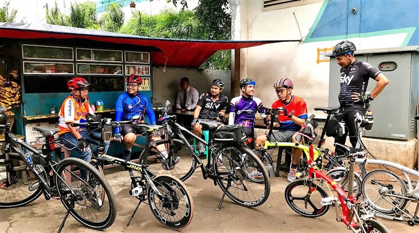 Ngobrol sebelum start Cawang