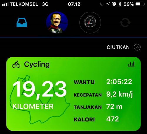 Muter Halim 19 km