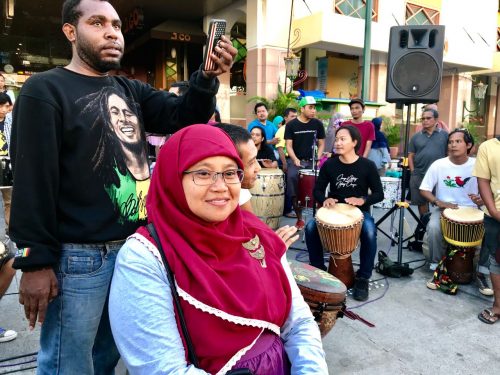 NU (Non UGM) di musik Malioboro