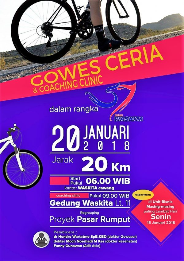 Gowes ceria WSKT