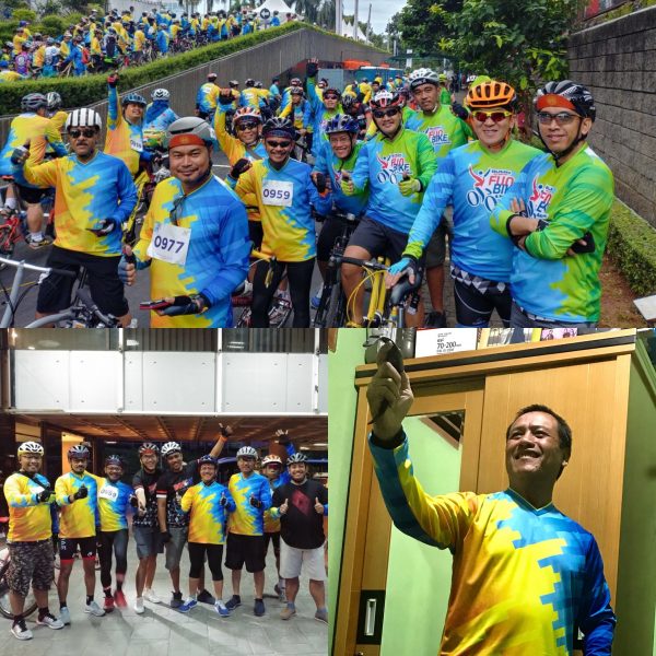 bersiap mengikuti Funbike BUMN