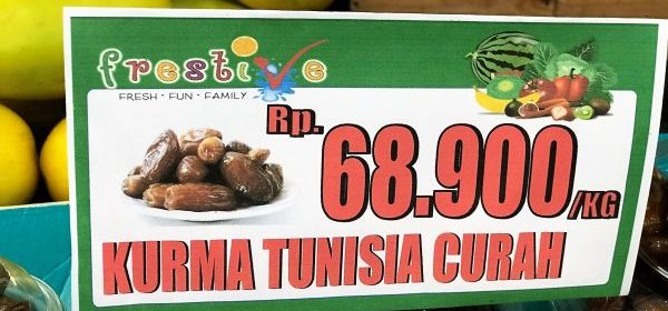 kurma tunisia curah 1 kg
